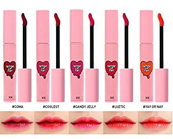 3CE (3 Concept Eyes) Tattoo Lip Tint StyleNanda Korean Cosmetics 2017 New (Luztic)