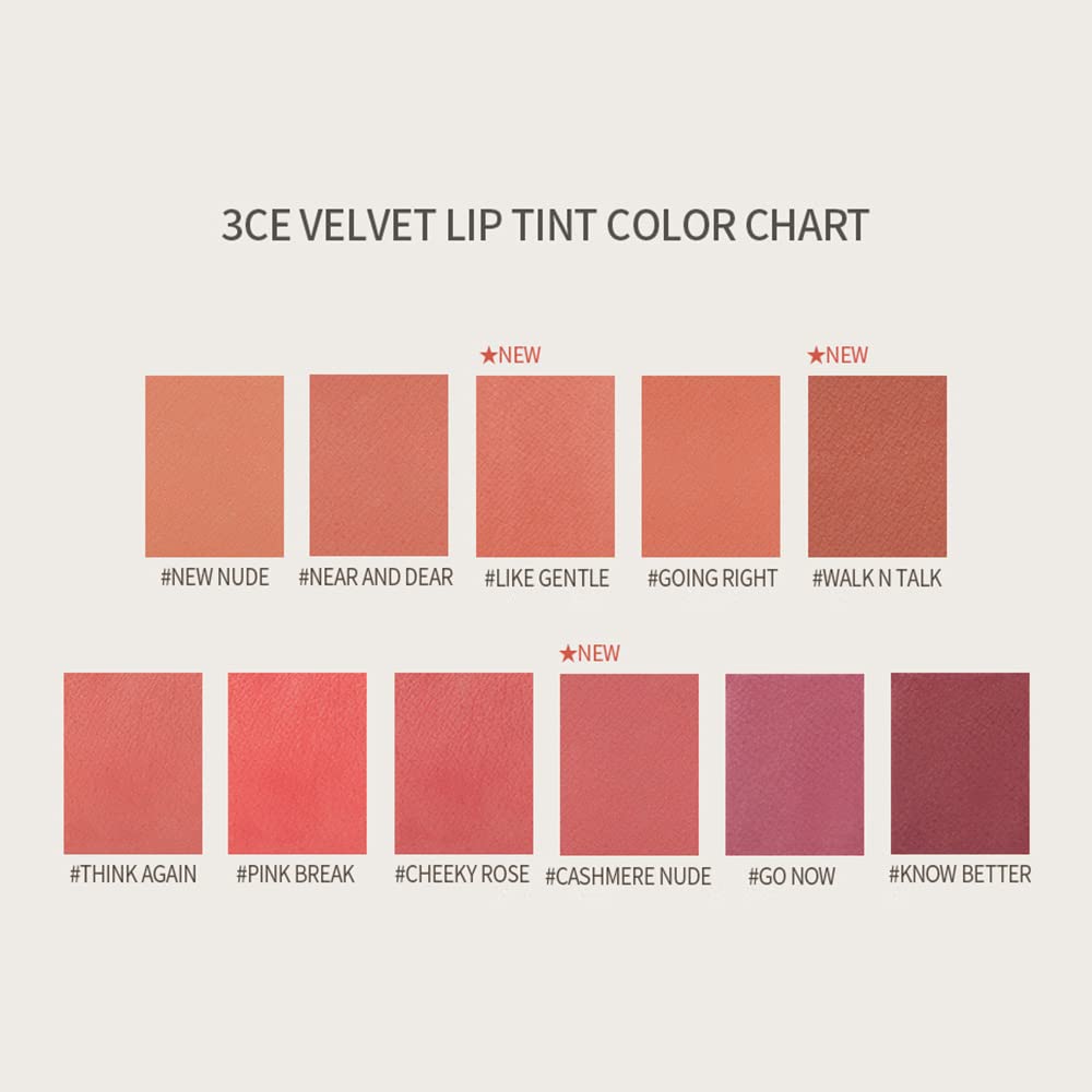 3CE Velvet (VELVET LIP TINT #DAFFODIL)