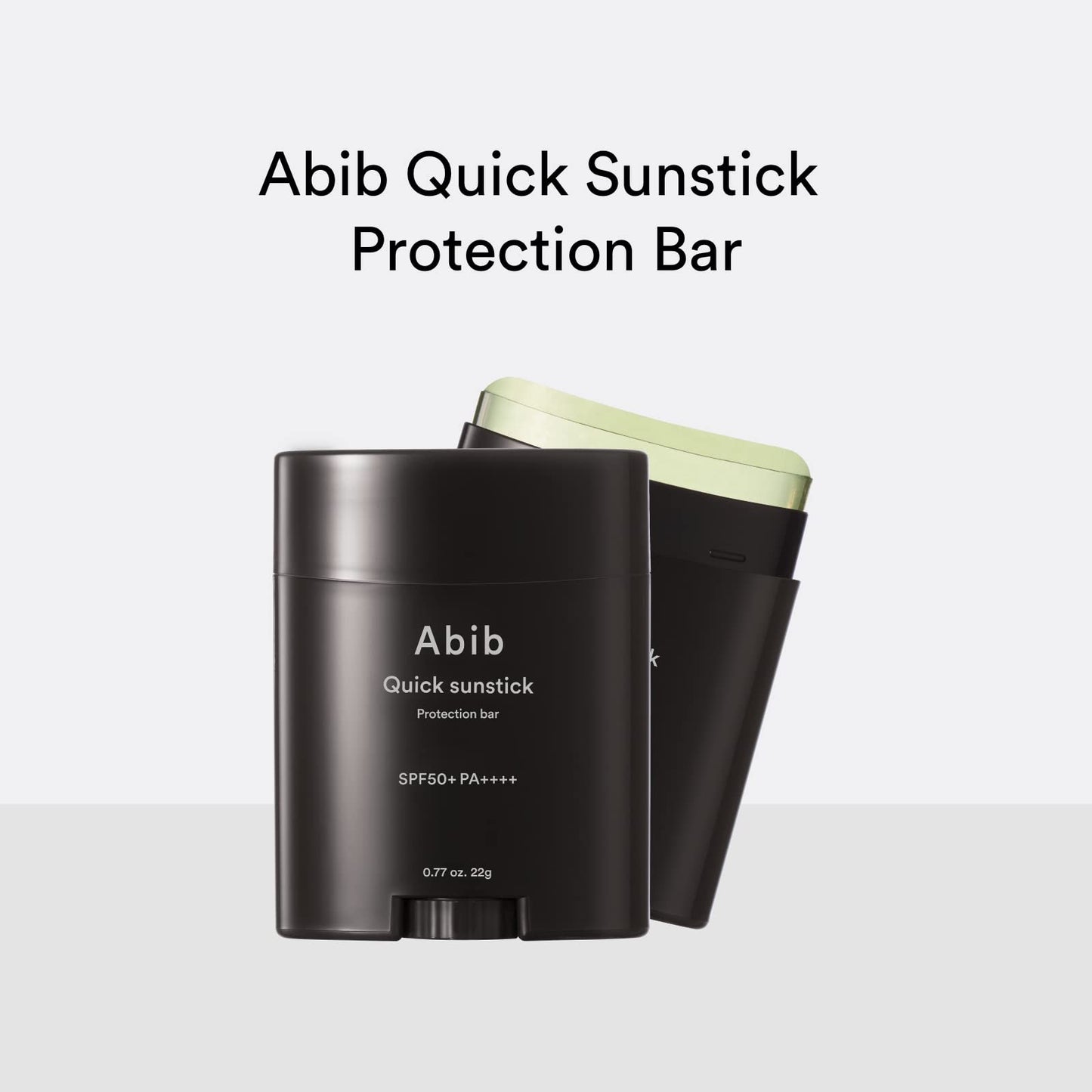 Abib Sunstick Duo SET: Quick Sunstick Protection Bar & Airy Sunstick Smoothing Bar SPF50+ PA++++