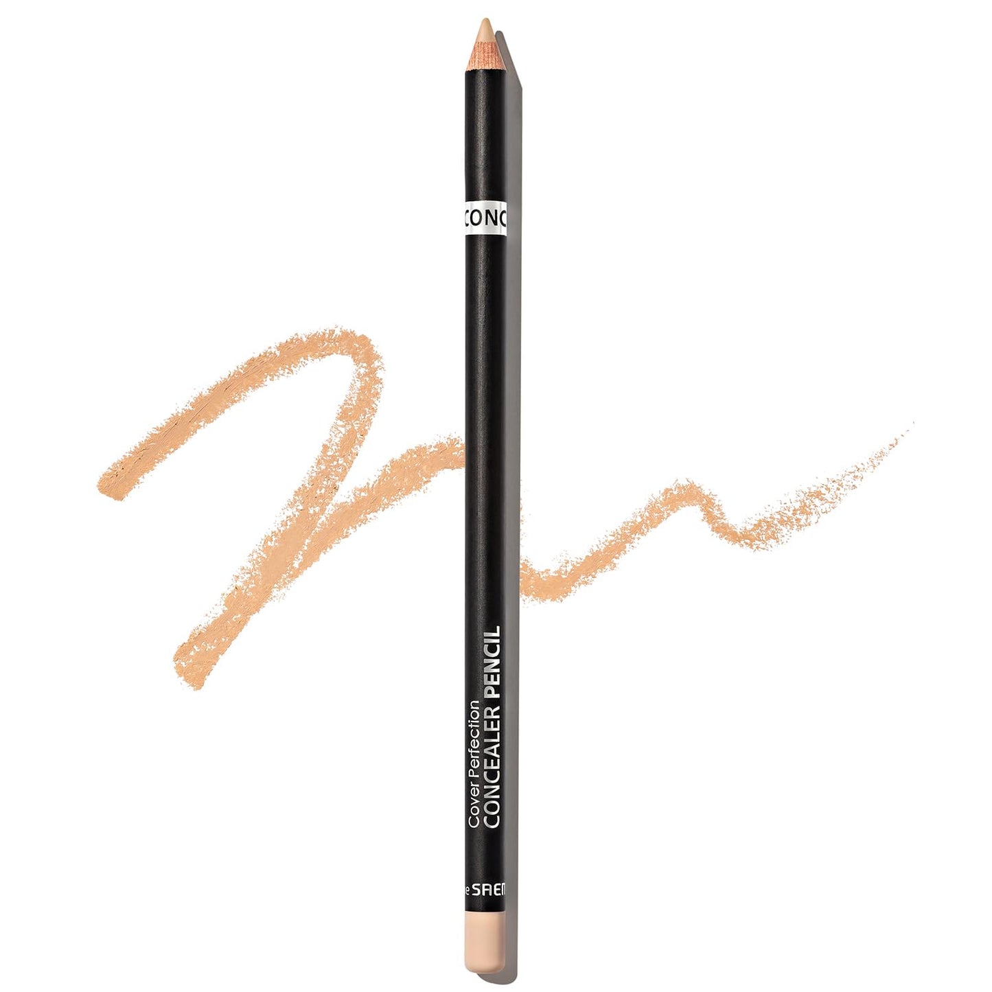 THESAEM Cover Perfection Concealer Pencil – Non Comedogenic spot Eraser - Conceal Blemish,Aging Spot,Acne&Freckle – Multi-Use Under Eye Concealer for Dark Circle,2g (2.0 Rich Beige)