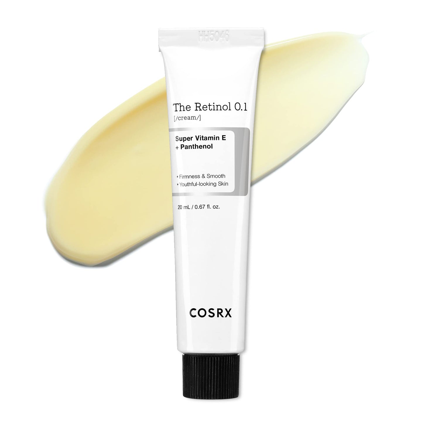 COSRX Retinol 0.1% Cream, 0.67 Oz, Anti-aging Eye & Neck Cream with Retinoid Treatment to Firm Skin, Reduce Wrinkles, Fine Lines, Signs of Aging, Gentle Daily Korean Skin Care