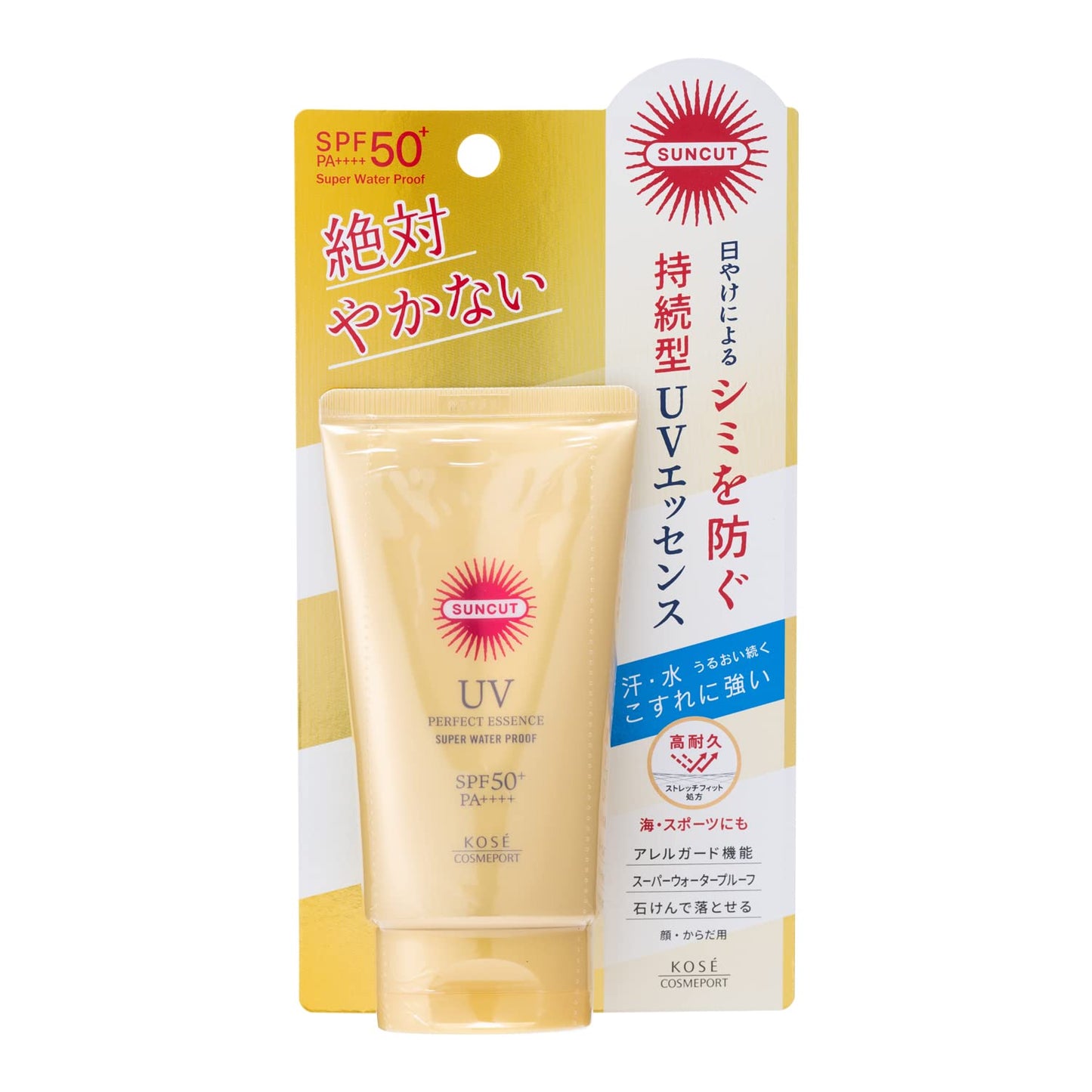 KOSE SUNCUT Perfect UV Essence No Fragrance 60g