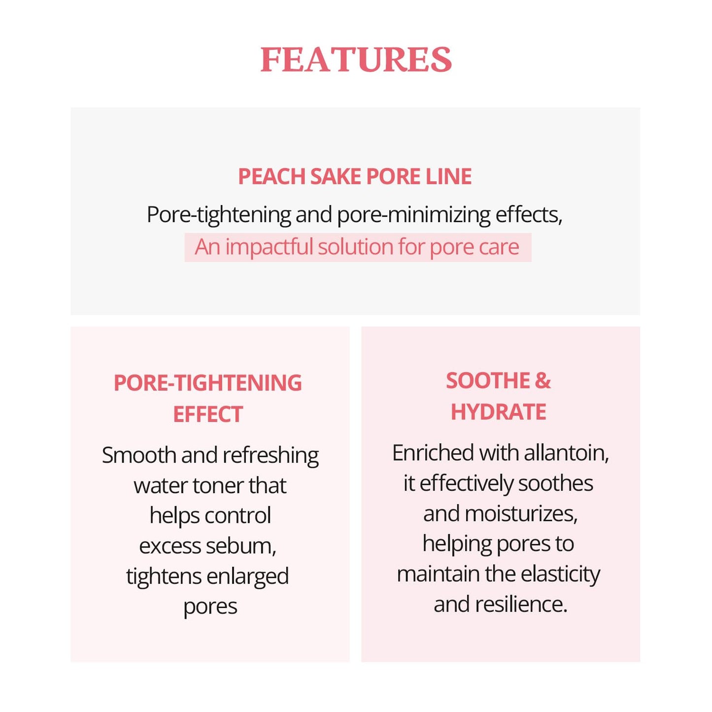 SKINFOOD Peach Sake Facial Toner 135ml - Tighten Pores and Sebum Control - Skin Moisturizing, Refining, & Hydrating Facial Toners for Oily Skin - Enlarge and Deep Pores Remedy (5.41 fl.oz.)