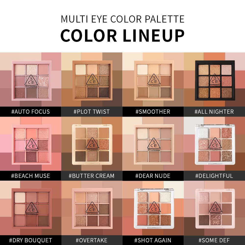 3CE Multi Eye Color Palette #OVERTAKE