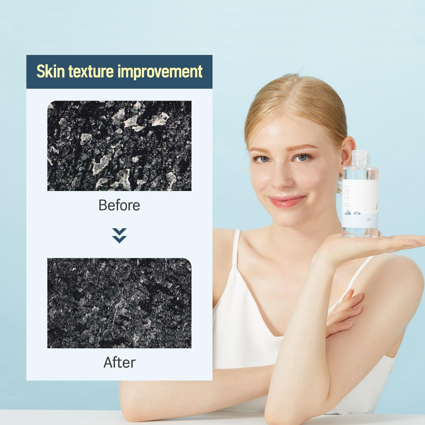 ROUND LAB Dokdo Toner/Exfoliating, Hydrating, Watery Type Toner (500ml)