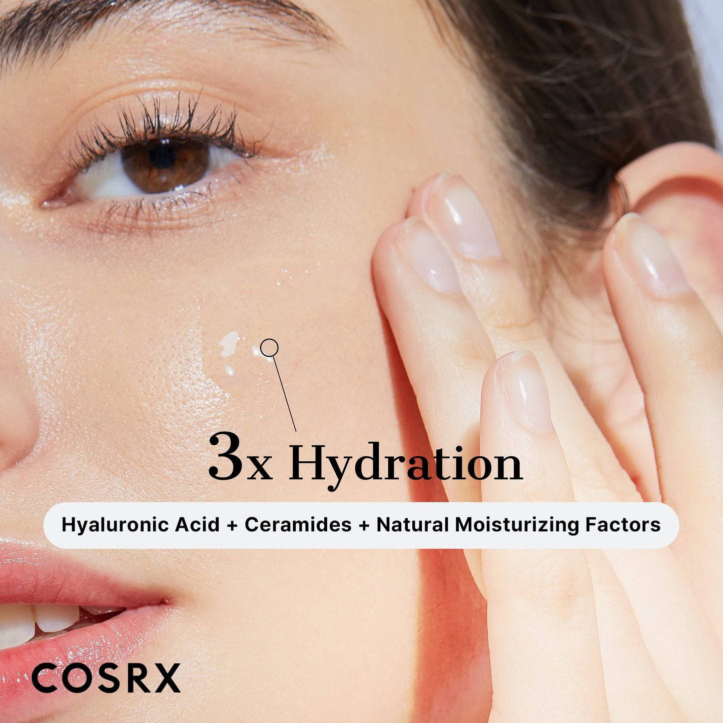 COSRX Pure Sodium Hyaluronic Acid 3% Serum, Hydration & Moisture Boosting Facial Serum for Fine Lines & Wrinkles, Plump & Repair Dry Skin, 0.67fl.oz/20ml, No Artificial Fragrance, Korean Skin Care