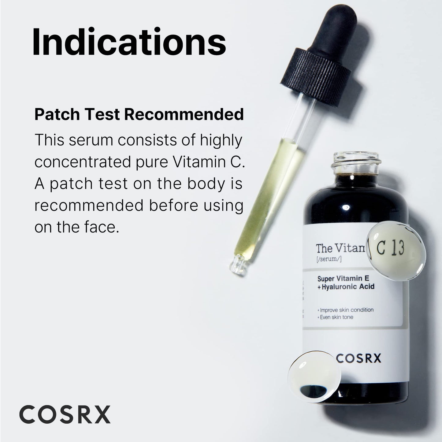 COSRX Pure Vitamin C 13% Serum with Vitamin E & Hyaluronic Acid, Hydrating Facial Serum for Fine Lines, Uneven Skin Tone & Dull Skin, 0.67fl.oz/20ml, Korean Skin Care